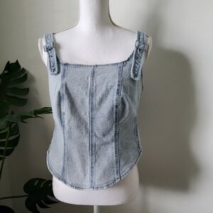 Wild Fable Denim Coset Top
